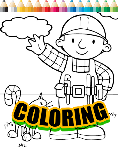 免費下載教育APP|Bob Coloring Page The Builder app開箱文|APP開箱王