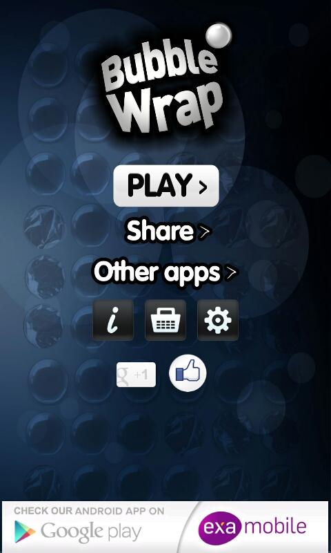 Android application Bubble Game - Stress Relief screenshort