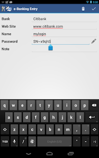 Cloud Wallet App pour Android - screenshot thumbnail