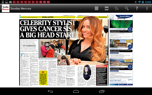 Sunday Mercury Newspaper - náhled