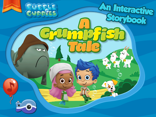 Android application Bubble Guppies - Grumpfish HD screenshort