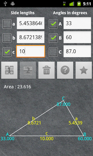 【免費工具App】Universal Triangle Solver-APP點子