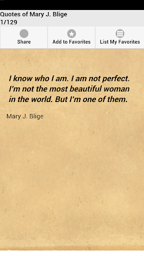 Quotes of Mary J. Blige