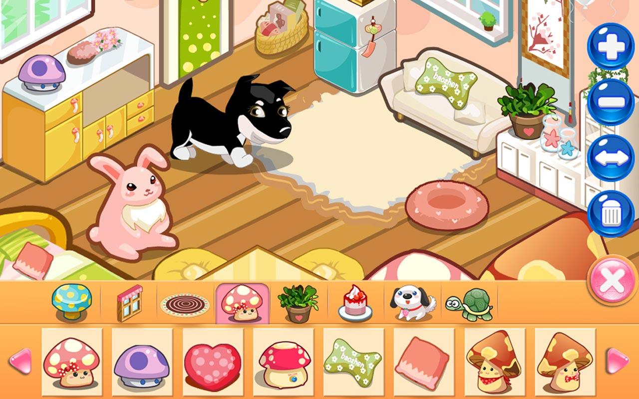 Mushroom House Decoration Game - games for girls