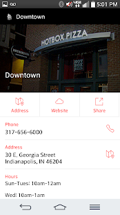 HotBox Pizza App Screenshots 2