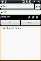 UWord - vocabulary manager poster 3