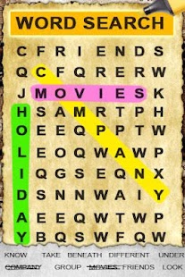 [Word Search Puzzle] Screenshot 4