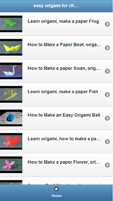 easy origami for childrenのおすすめ画像1
