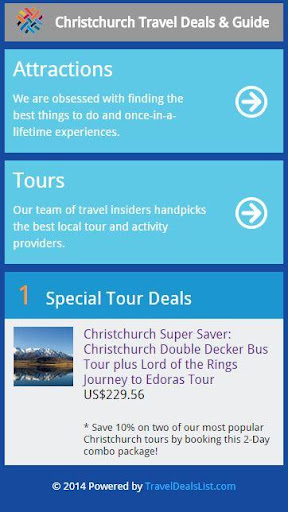 Christchurch Travel Deal Guide