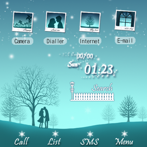 CUKI Theme Winter Love Story LOGO-APP點子