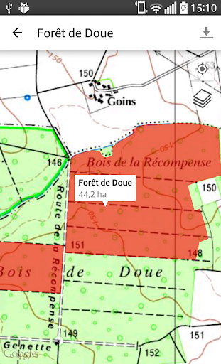 Ma Forêt carte et gestion