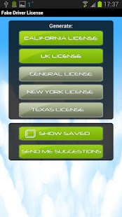 Driver License Generator