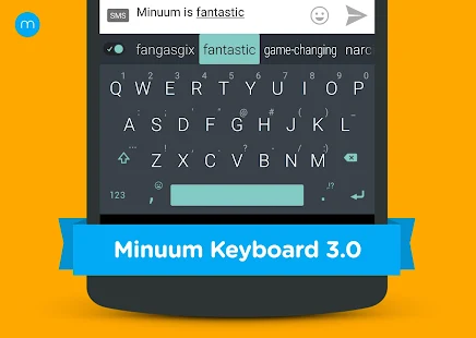  Minuum Keyboard + Smart Emoji: miniatura da captura de tela  