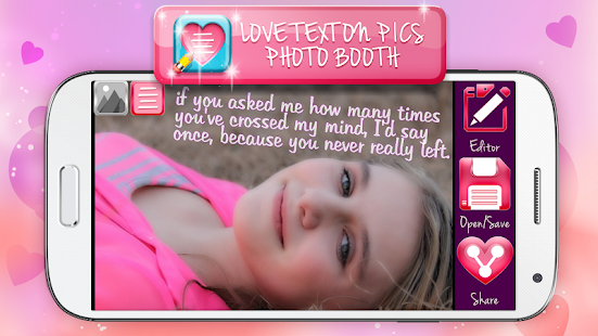 Love Text on Pics Photo Booth Screenshots 3