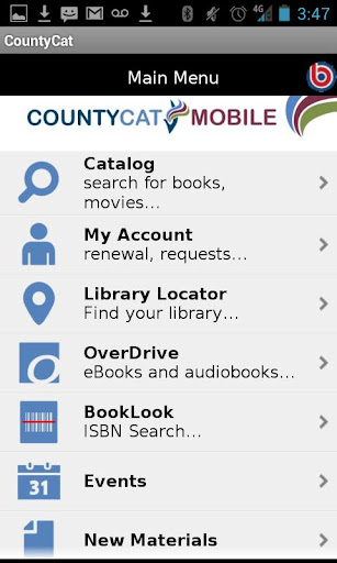 CountyCat Mobile Catalog