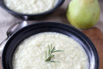 Roasted Apple, Pear & Parsnip Soup
