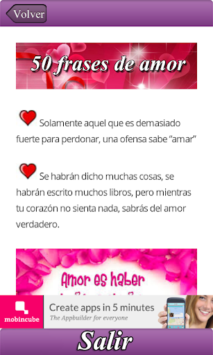 Frases de amor con sentimiento