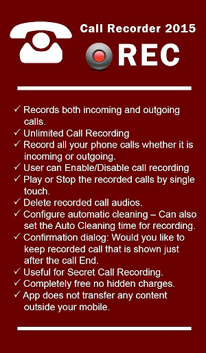 Call Recorder Optimized for LG