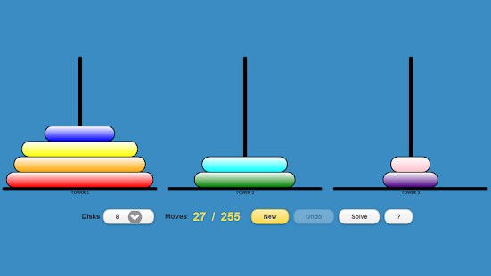 How to mod Tower of Hanoi (Drag-n-Drop) lastet apk for pc
