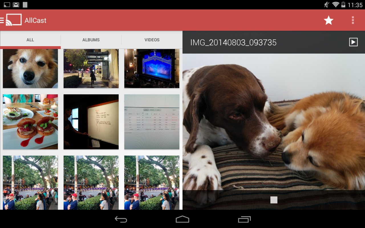 AllCast - screenshot