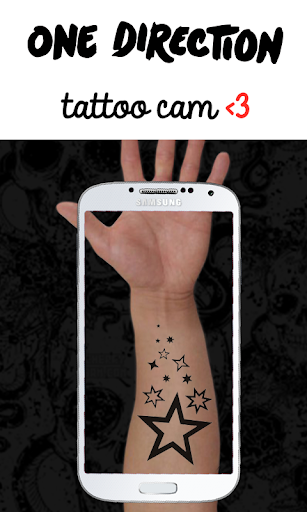 One Direction Tattoo Camera