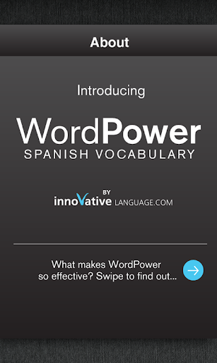 Learn Spanish WordPower