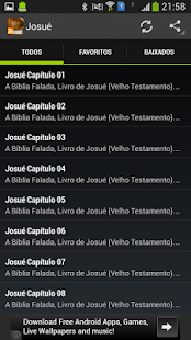 Josué Bíblia Falada Áudio Screenshots 0