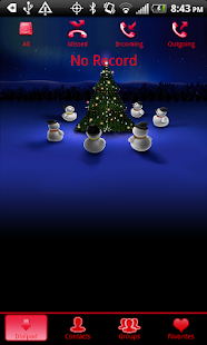 Free Download GO Contacts EX Christmas Theme APK for Android