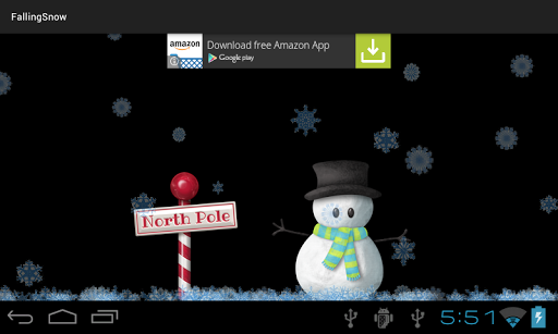免費下載娛樂APP|Falling Snow around a Snowman app開箱文|APP開箱王