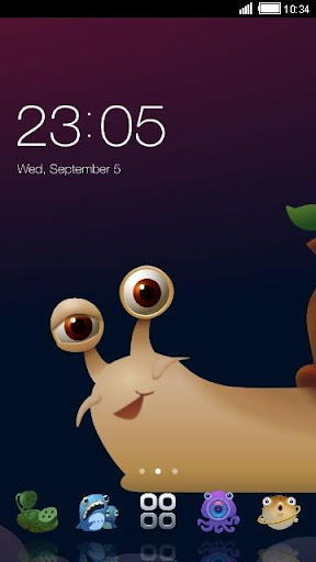 Cute Snail Lovely Animal Theme