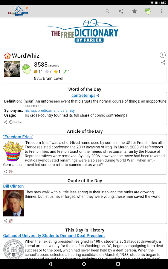 Dictionary Pro - screenshot