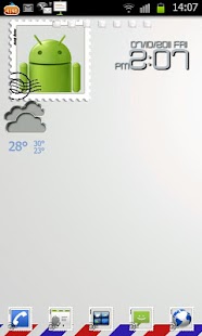 Stamp Theme Go Launcher Ex