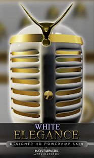 How to download elegance poweramp skin white patch 3.02 apk for pc