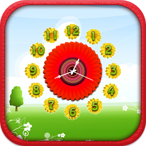 Flower Clock Live Wallpaper.apk 1.0