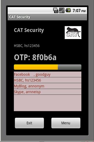 CAT Authentication Token