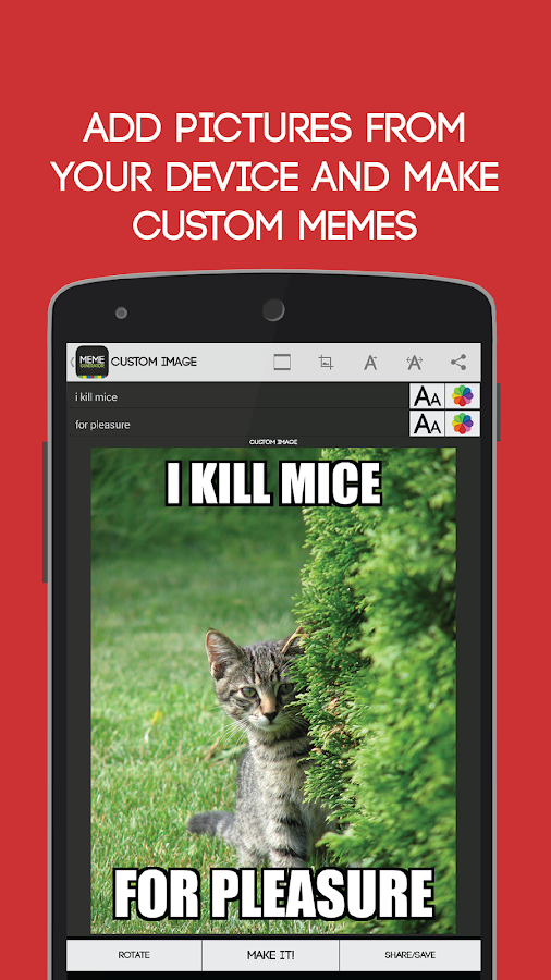 Meme Generator - screenshot