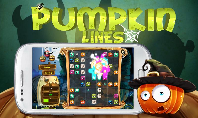 Pumpkin Lines Deluxe Screen 2