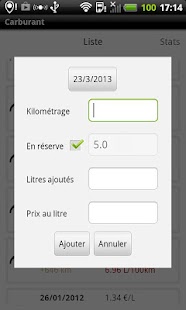 Suivi Carburant Screenshots 3