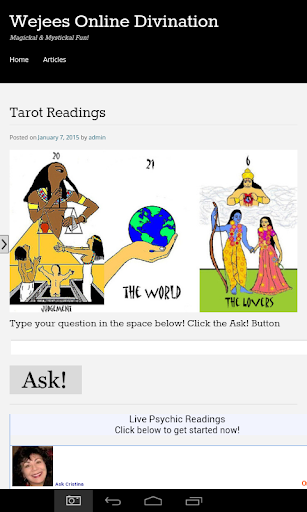 【免費生活App】Online Divination Tarot & more-APP點子