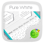 Cover Image of Download Pure White GO Keyboard Theme 4.16 APK