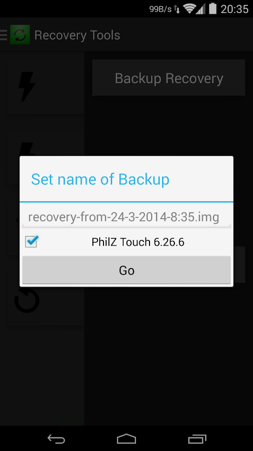 [ROOT] Rashr - Flash Tool - screenshot