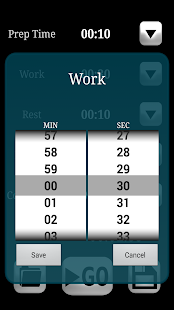 HIIT interval training timer Screenshots 2