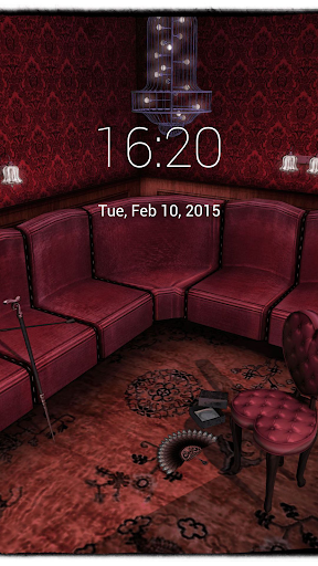 Room Shades Of Red Lock Screen