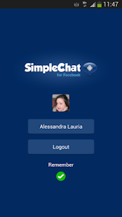 SimpleChat for Facebook (ads) - screenshot thumbnail