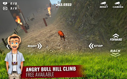 【免費模擬App】Angry Bull Hill Climb-APP點子