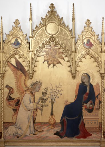 Annunciation Simone Martini And Lippo Memmi Martini And Memmi Google Arts Culture
