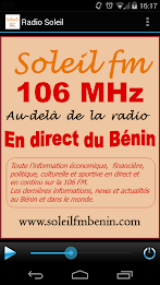 Soleil FM poster 1