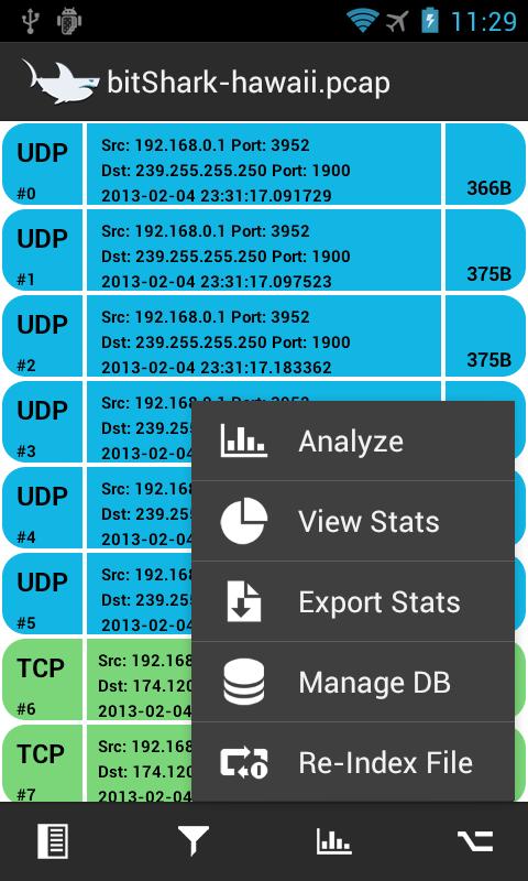    bitShark- screenshot  