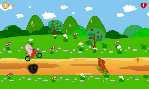 download Peppie Pig Motocross Racing free