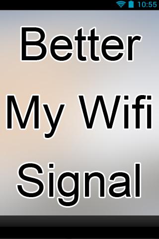 Better My Wifi Signal
